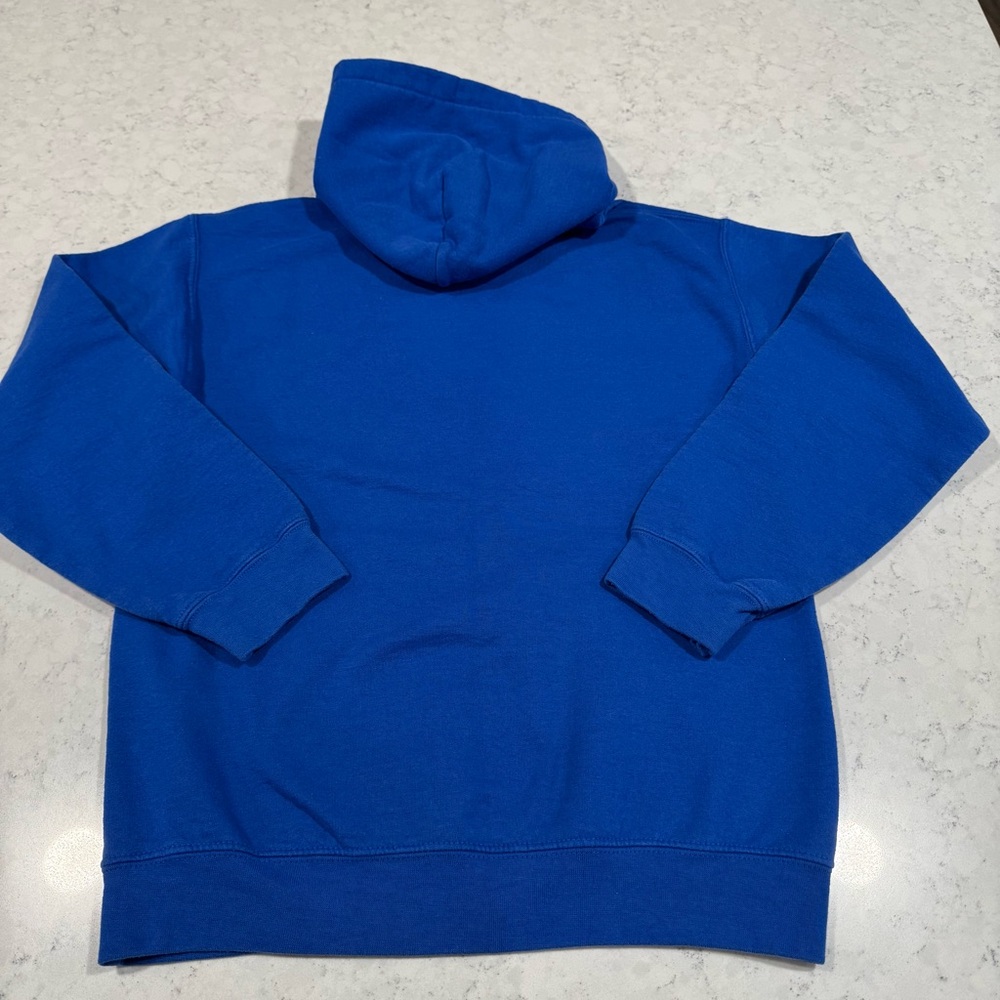 Care Bears Grumpy Bear Gildan Heavy Blend Blue Hoodie Unisex Small Boy Girl - Picture 8 of 8